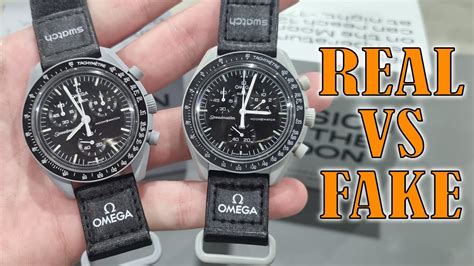 omega swatch moonswatch fake vs real|moonswatch counterfeit.